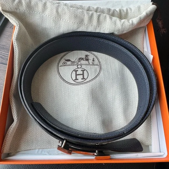 Authentic Hermes Reversible Belt
